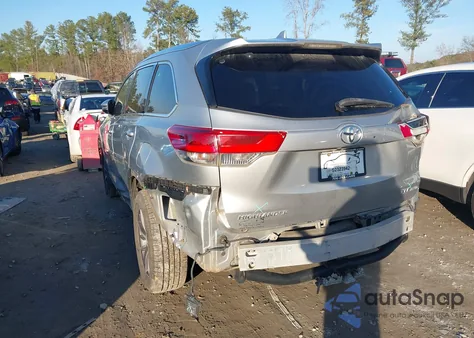 2017 Toyota Highlander Xle from USA, damaged, VIN 5TDJZRFH1HS443505